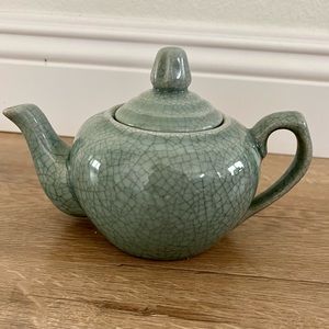 Starbucks Ceramic Coffee Pot‎ Tea Pot Green